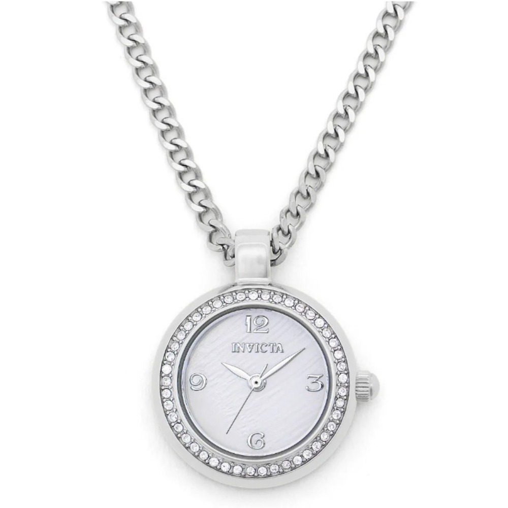 Invicta Mini Angel‎ 49931 Pendant Watch Necklace MOP New